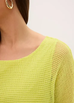 Damen bonprix Bekleidung·Pullover & Strickjacken|Kleider|Kleid in 2 in 1 Optik