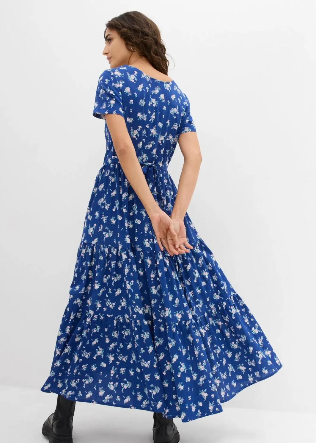 Discount Kleid mit kurzen Ärmeln Damen Kleider|Bekleidung·Pullover & Strickjacken