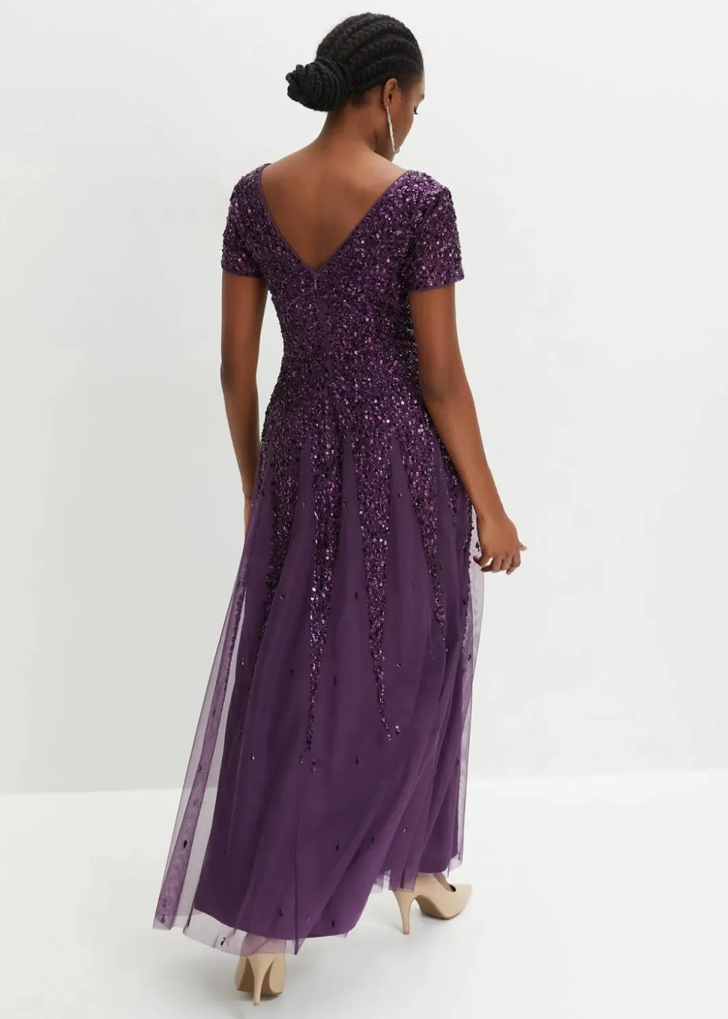 Kleid mit Pailletten Damen Kleider|Festliche Mode