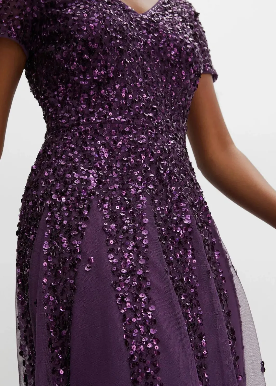 Kleid mit Pailletten Damen Kleider|Festliche Mode