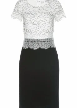 Best Kleid mit Spitze Damen Kleider