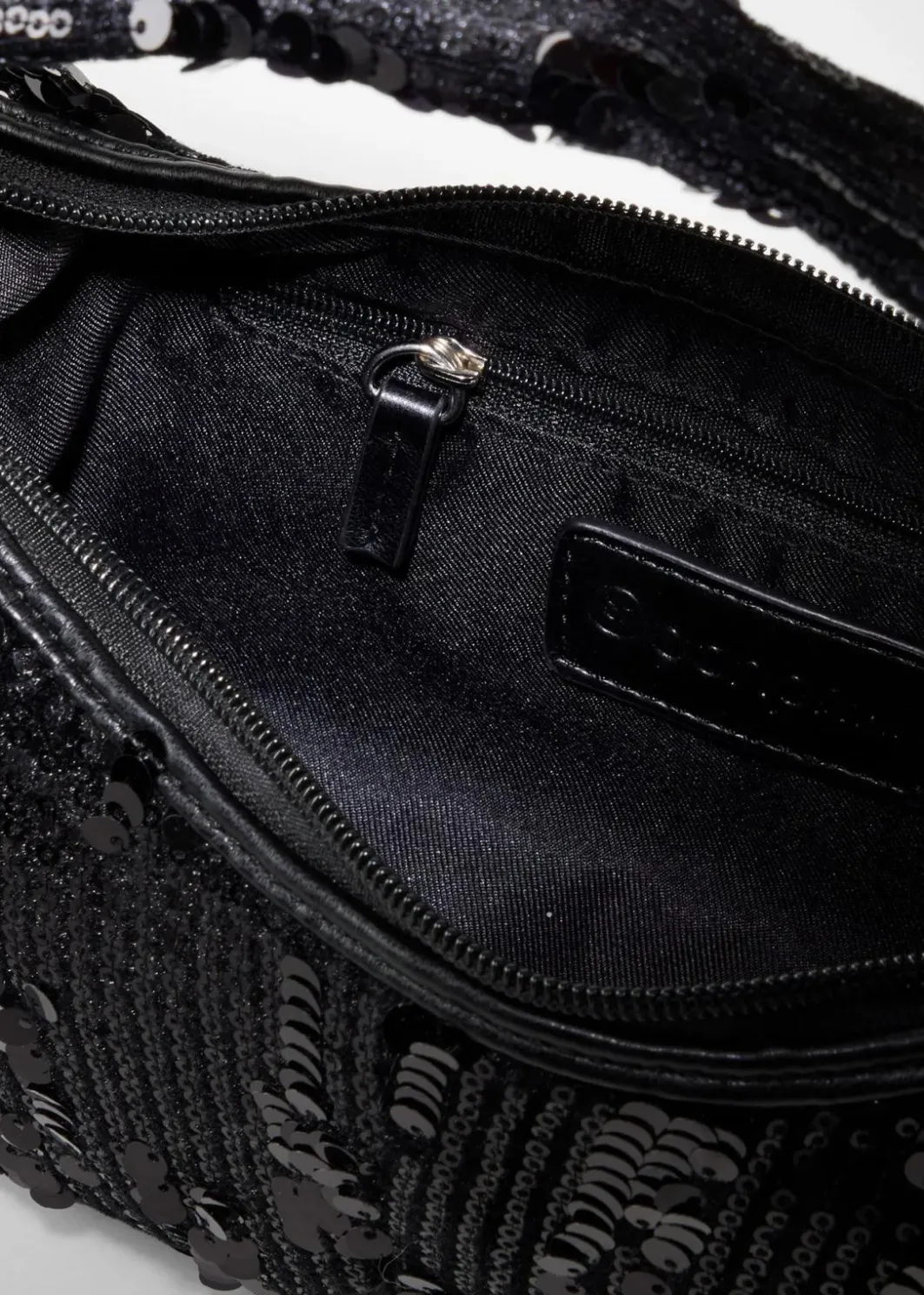 Outlet Kleine Handtasche mit Pailletten Damen Taschen