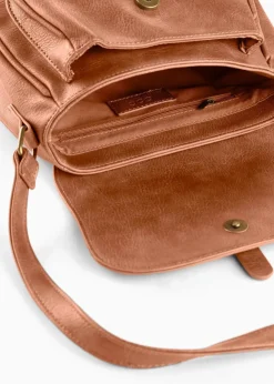 Damen bonprix Taschen|kleine Umhängetasche mit Schnallendetail