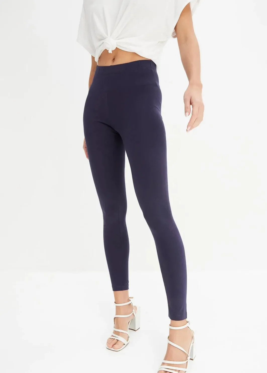 Sale Knöchelfreie Leggings (2er-Pack) Damen Hosen|Basics