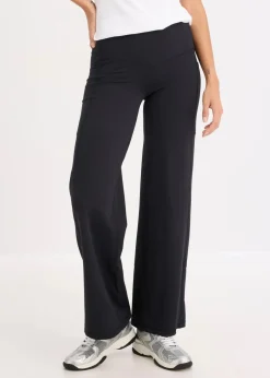 Damen bonprix Bekleidung·Sweat|Bekleidung·Kleider|Komfort- Sport-Hose mit verstellbarer Beinweite