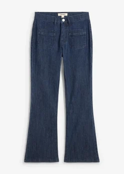 New Komfortable Bootcut-Jeans Kinder Mädchen 9-16 Jahre·Jeans