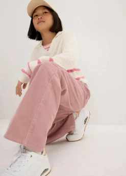 Clearance Komfortable Cordhose Loose fit Kinder Mädchen 9-16 Jahre·Hosen & Leggings