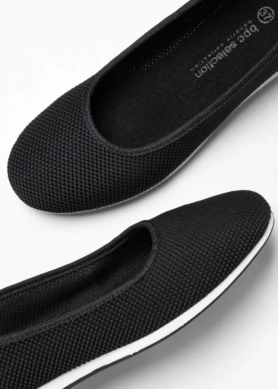 Damen bonprix Komfortschuhe|Sommerschuhe|Komfort-Ballerinas mit Stretch Fit