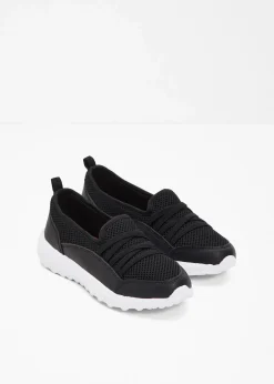 Damen bonprix Komfortschuhe|Sneaker|Komfort-Slip-In-Sneaker mit leichter Sohle