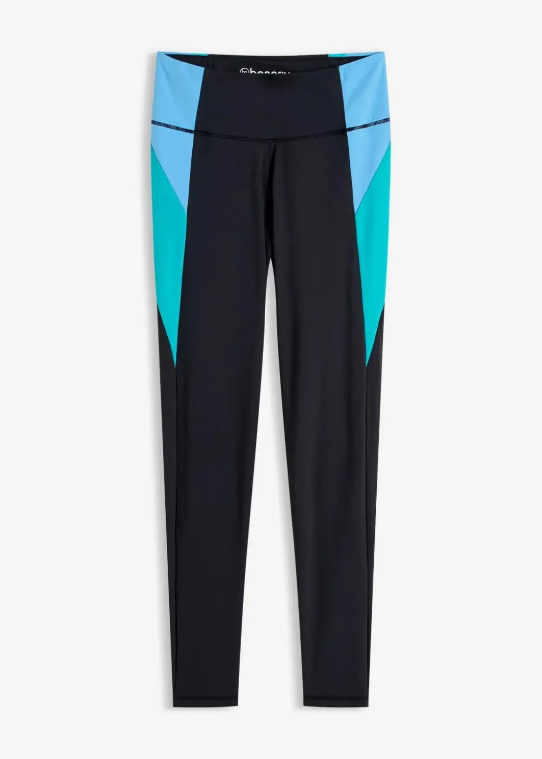 Clearance Komfort-Sport-Leggings in Kontrastfarben, schnelltrocknend Damen Bekleidung·Sweat|Bekleidung·Kleider