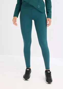 Damen bonprix Bekleidung·Sweat|Bekleidung·Kleider|Komfort-Sport-Leggings mit Handytasche, schnelltrocknend