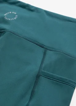 Damen bonprix Bekleidung·Sweat|Bekleidung·Kleider|Komfort-Sport-Leggings mit Handytasche, schnelltrocknend