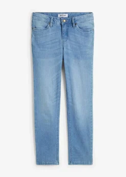 New Komfort-Stretch-7/8-Jeans mit Schlitz Damen Bekleidung·Shirts & Tops|Jeans