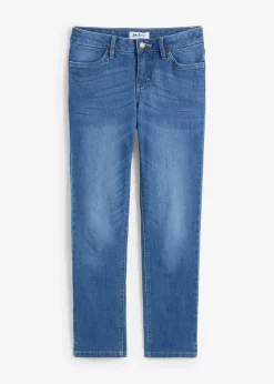 Damen bonprix Jeans|Bekleidung·Shirts & Tops|Komfort-Stretch-7/8-Jeans mit Schlitz