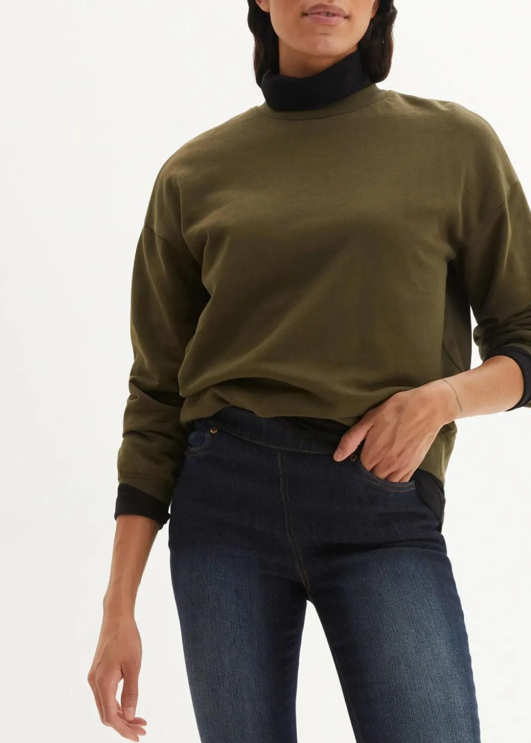 Clearance Komfort-Stretch-Treggings Damen Bekleidung·Shirts & Tops|Jeans