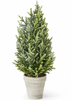 bonprix Wohnaccessoires|Weihnachtsdeko & -Textilien·Dekoration|Kunst-Weihnachtsbaum im Topf