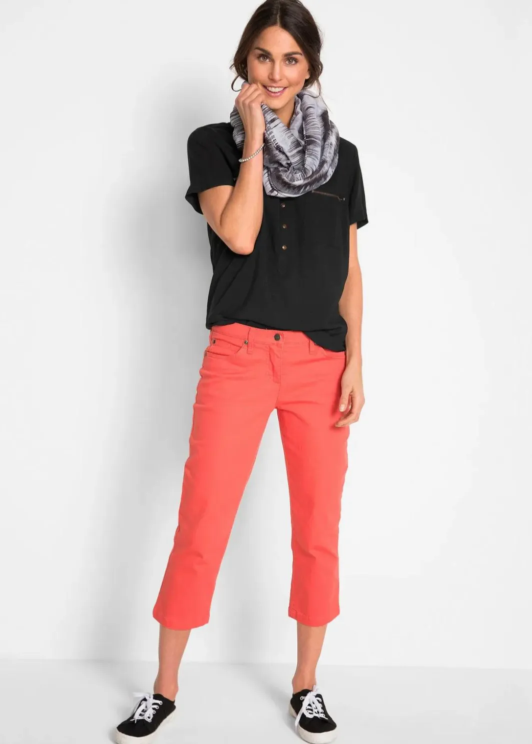 Discount Kurzarmbluse aus fließender Viskose Damen Nachhaltigere Materialien|Blusen & Tuniken