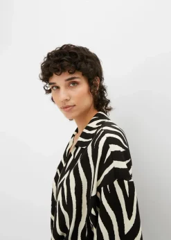 Damen bonprix Bekleidung·Jacken & Mäntel|Blusen & Tuniken|Kurzarmbluse aus fließender Viskose