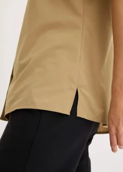 Damen bonprix Blusen & Tuniken|Bekleidung·Jacken & Mäntel|Kurzarmbluse aus Popeline