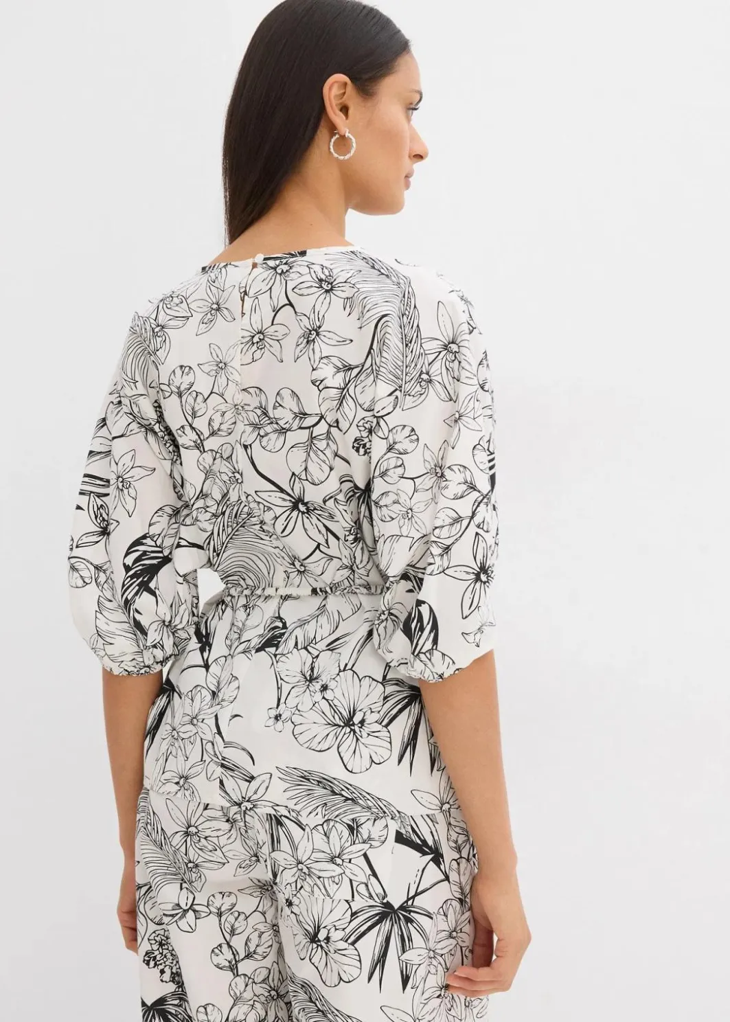 Best Kurzarmbluse aus reiner Baumwolle Damen Bekleidung·Jacken & Mäntel|Blusen & Tuniken