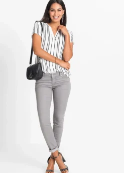 Clearance Kurzarmbluse aus reiner Viskose Damen Blusen & Tuniken|Nachhaltigere Materialien