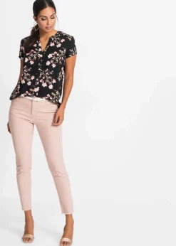 Discount Kurzarmbluse aus reiner Viskose Damen Bekleidung·Jacken & Mäntel|Nachhaltigere Materialien