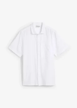 Clearance Kurzarmhemd aus luftigem Leinen-Mix Kinder Jungen 9-16 Jahre·Anzüge & Hemden