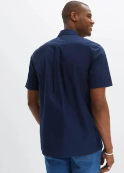 Sale Kurzarmhemd aus reiner Baumwolle Herren Hemden|Basics
