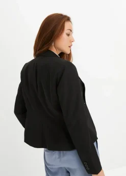 Hot Kurzblazer Damen Bekleidung·Basics|Nachhaltigere Materialien