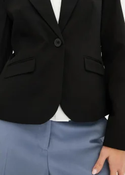 Hot Kurzblazer Damen Bekleidung·Basics|Nachhaltigere Materialien