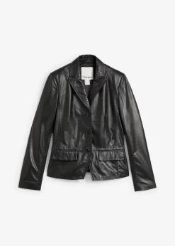 Best Kurzblazer aus Lammnappa Damen Bekleidung·Basics|Blazer