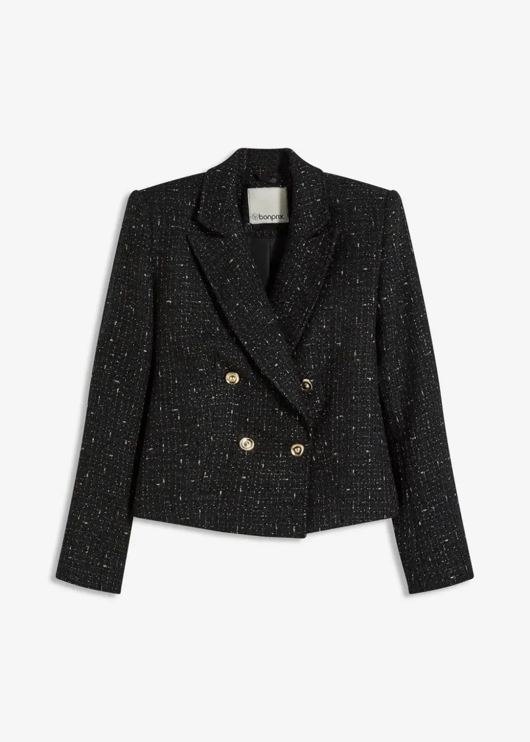 Sale Kurzblazer aus softem Bouclé Damen Bekleidung·Basics|Blazer
