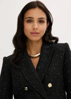 Sale Kurzblazer aus softem Bouclé Damen Bekleidung·Basics|Blazer