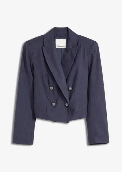 Damen bonprix Bekleidung·Basics|Blazer|Kurzblazer mit markanten Schultern