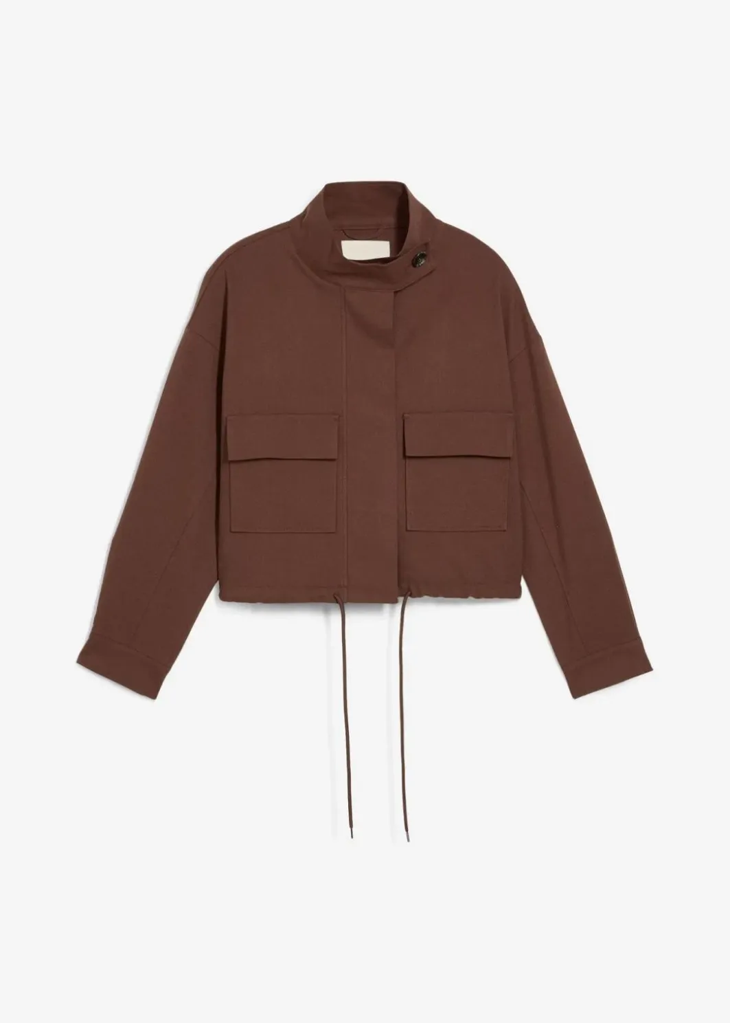 Sale Kurze Übergangsjacke aus Viskose-Mix Damen Bekleidung·Hosen|Zweiteiler & Sets