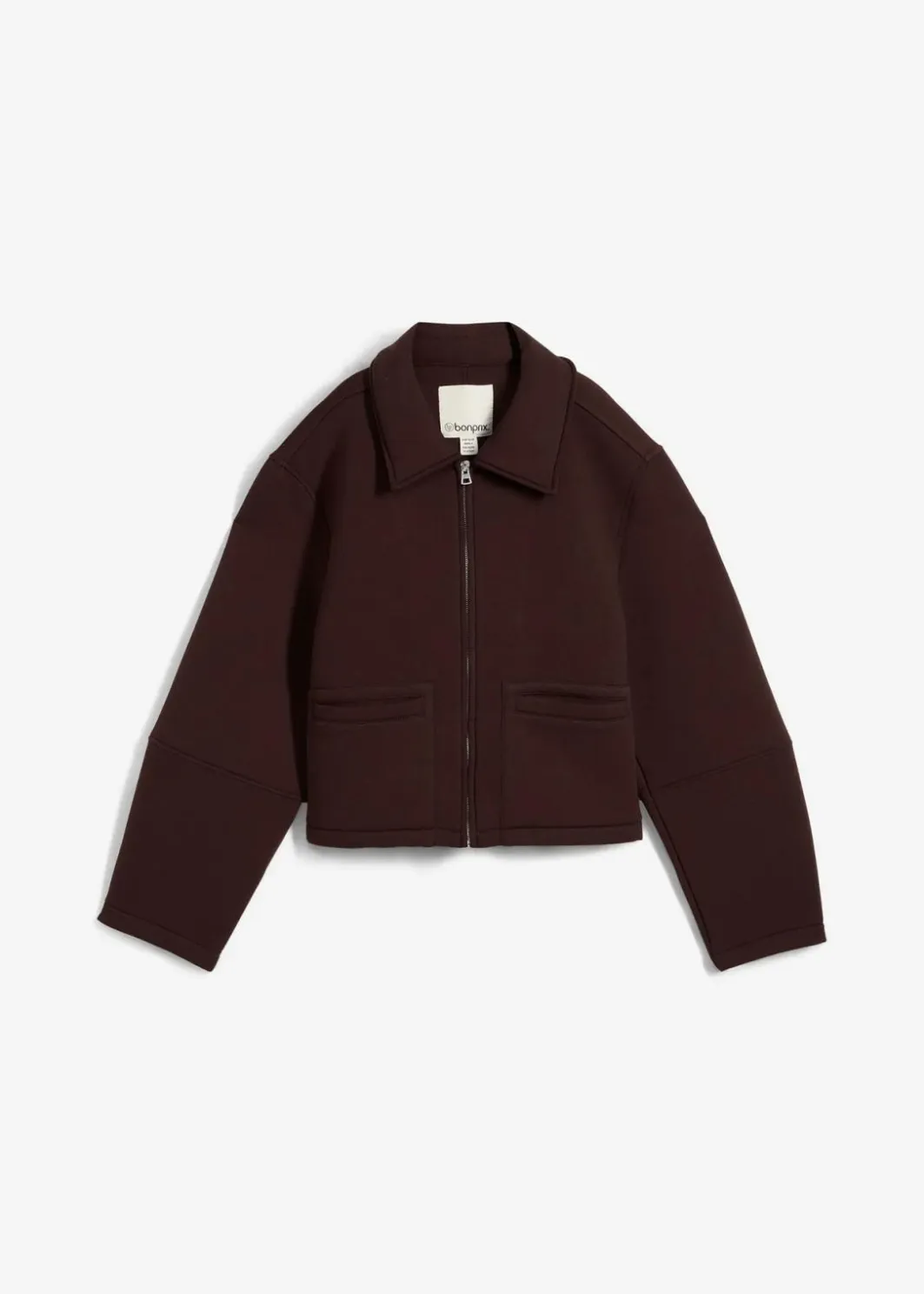 Damen bonprix Bekleidung·Hosen|Jacken & Mäntel|Kurze Jacke aus Scuba
