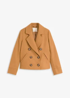 Sale Kurze Jacke in Wolloptik Damen Bekleidung·Hosen|Jacken & Mäntel