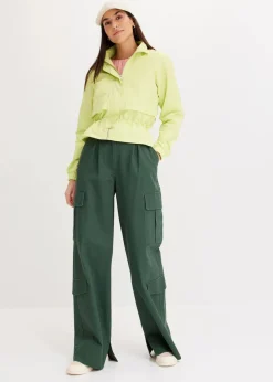 Clearance Kurze Jacke mit Taillen-Tunnelzug Damen Jacken & Mäntel|Bekleidung·Hosen