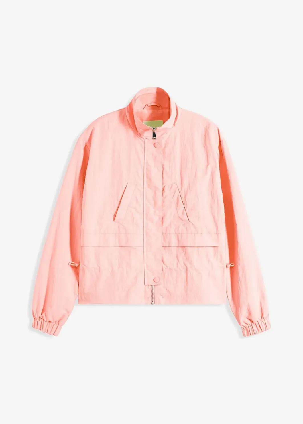 Damen bonprix Bekleidung·Hosen|Jacken & Mäntel|Kurze Jacke mit Taillen-Tunnelzug