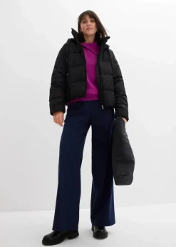 Damen bonprix Bekleidung·Hosen|Nachhaltigere Materialien|Kurze Steppjacke