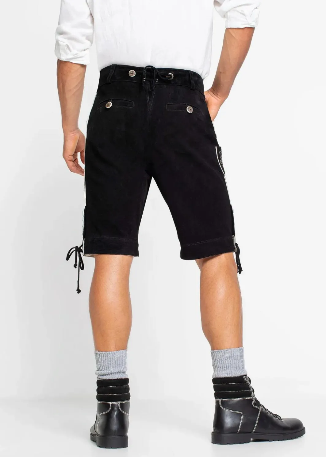 Discount Kurze Trachtenlederhose, Regular Fit Herren Große Größen|Trachtenmode