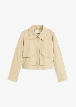 Damen bonprix Bekleidung·Hosen|Jacken & Mäntel|Kurze Trenchjacke