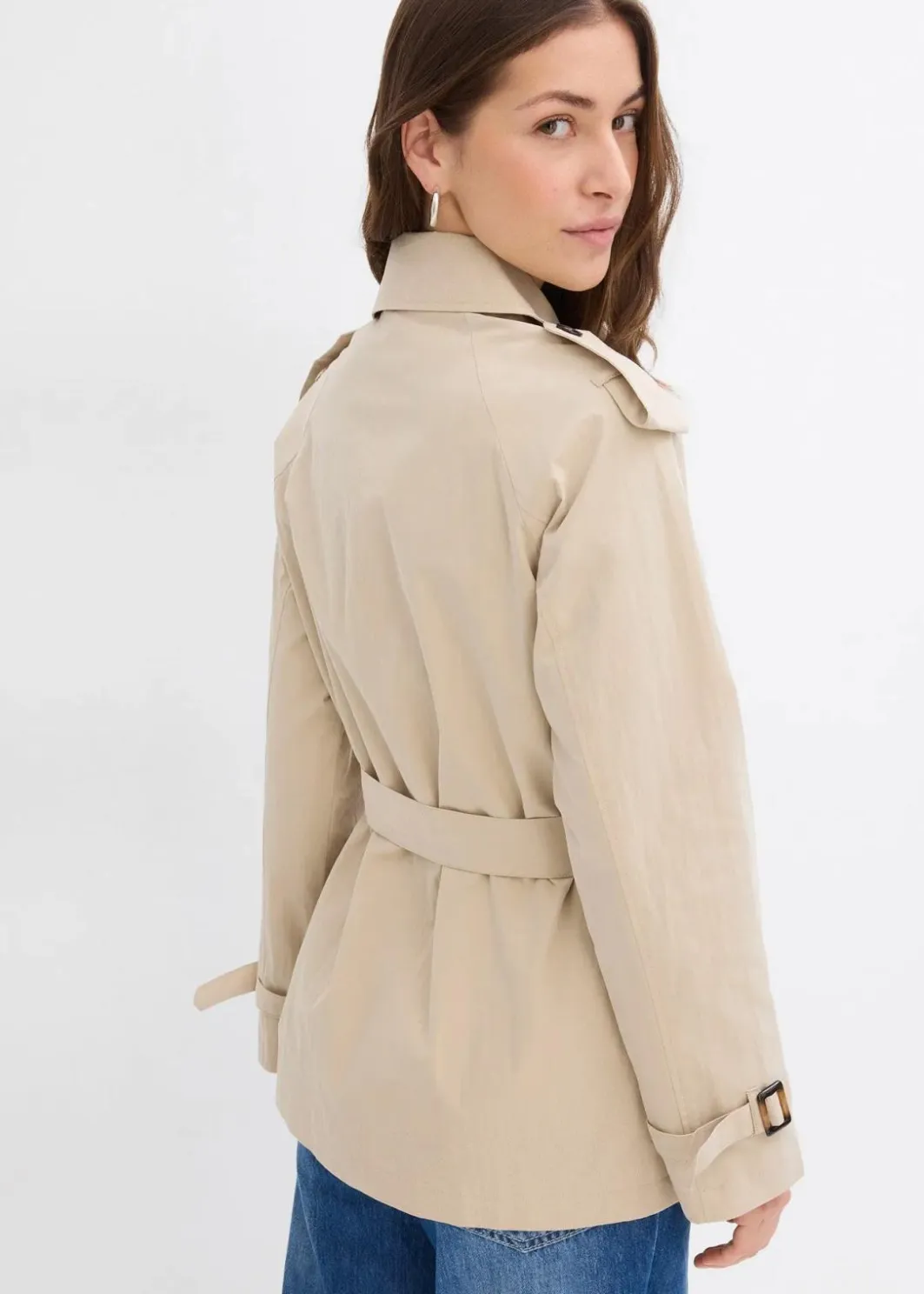 Best Kurze Trenchjacke Damen Bekleidung·Hosen|Jacken & Mäntel