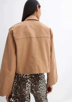 Best Kurze Twill-Jacke Damen Bekleidung·Hosen|Jacken & Mäntel