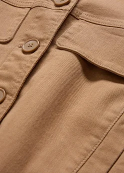 Best Kurze Twill-Jacke Damen Bekleidung·Hosen|Jacken & Mäntel