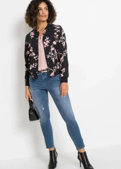 Damen bonprix Bekleidung·Hosen|Nachhaltigere Materialien|kurzer Blouson