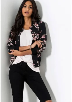 Damen bonprix Bekleidung·Hosen|Nachhaltigere Materialien|kurzer Blouson