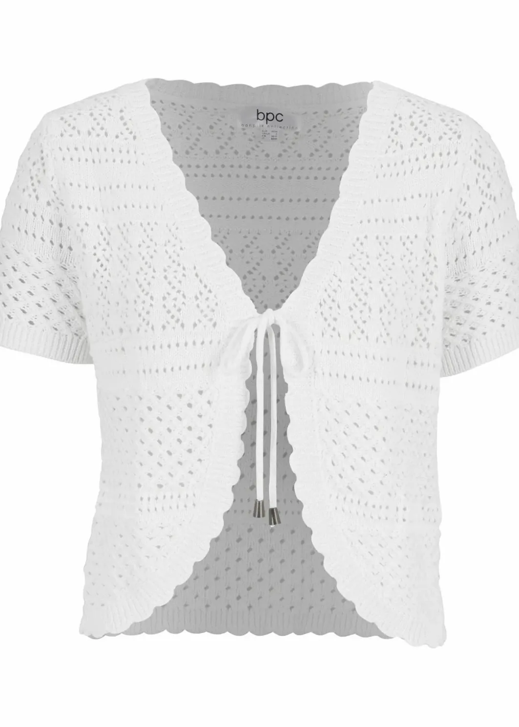 Damen bonprix Jacken & Mäntel|Strickmode|Kurzer Häkelbolero