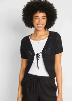 Outlet Kurzer Häkelbolero Damen Bekleidung·Umstandsmode|Bekleidung·Hosen