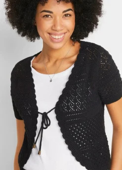 Outlet Kurzer Häkelbolero Damen Bekleidung·Umstandsmode|Bekleidung·Hosen